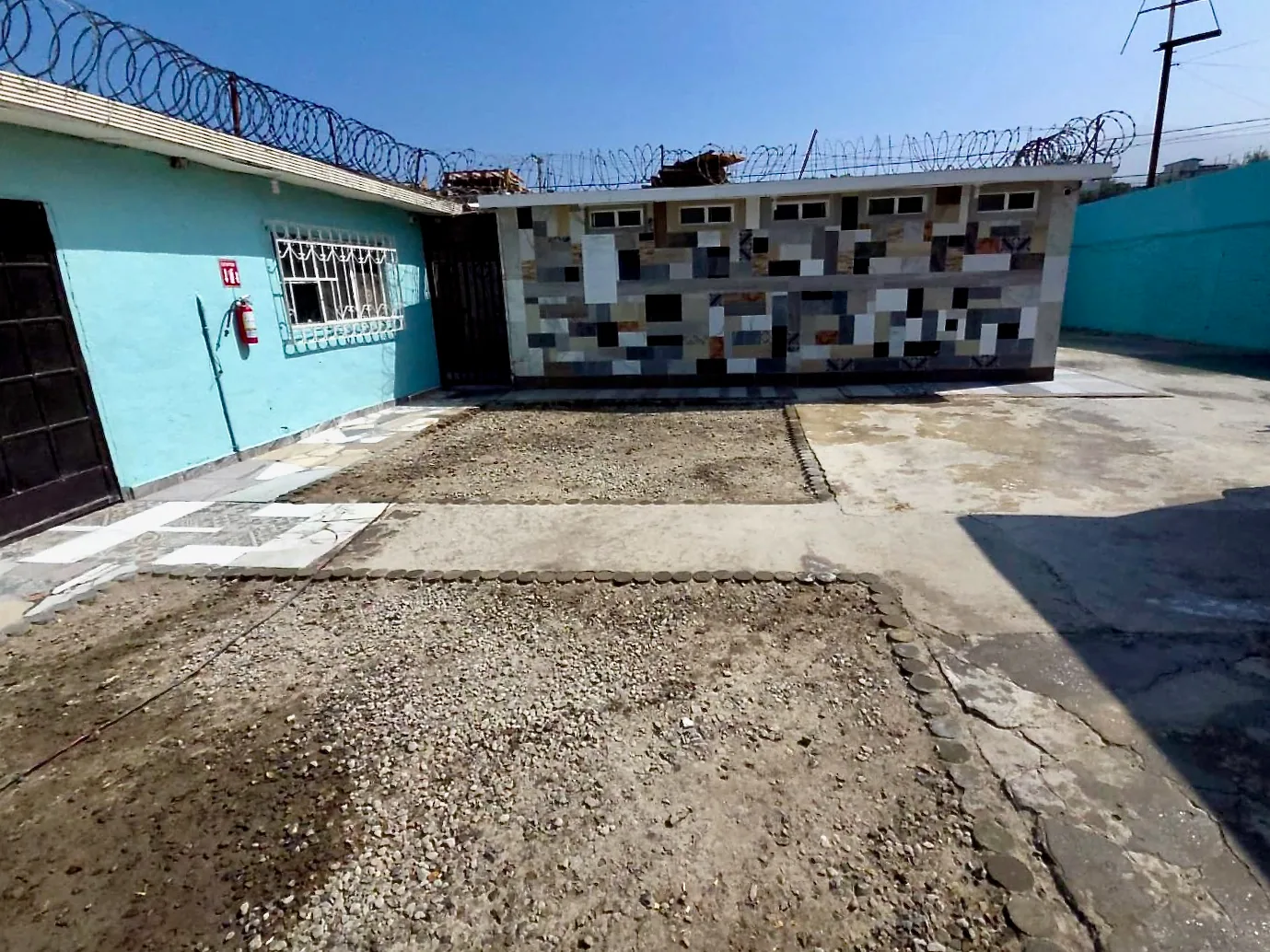 Instalaciones del centro de rehabilitación en Ejido Matamoros, Tijuana