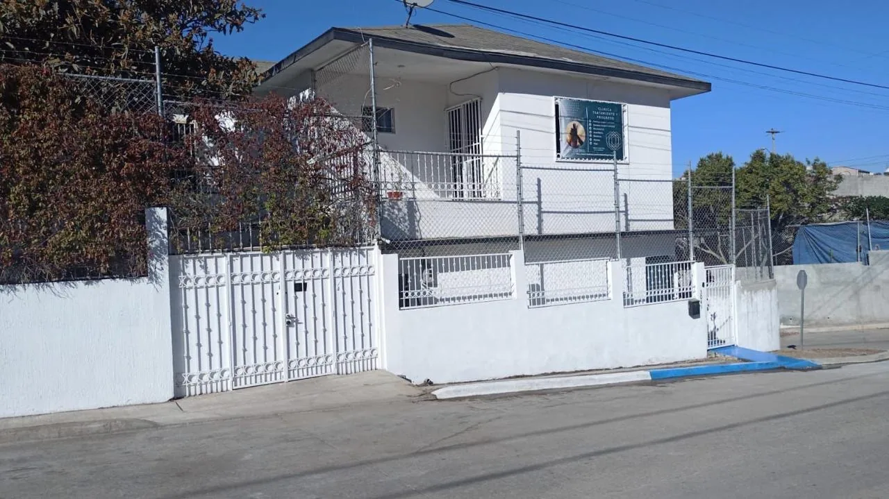 Instalaciones del centro de rehabilitación en Rosarito